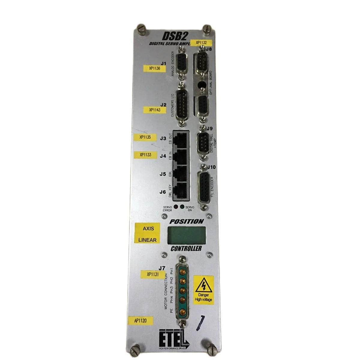 DSB2P132-111E-000H Etel Servo Amplifier / Driver/ Drive Used