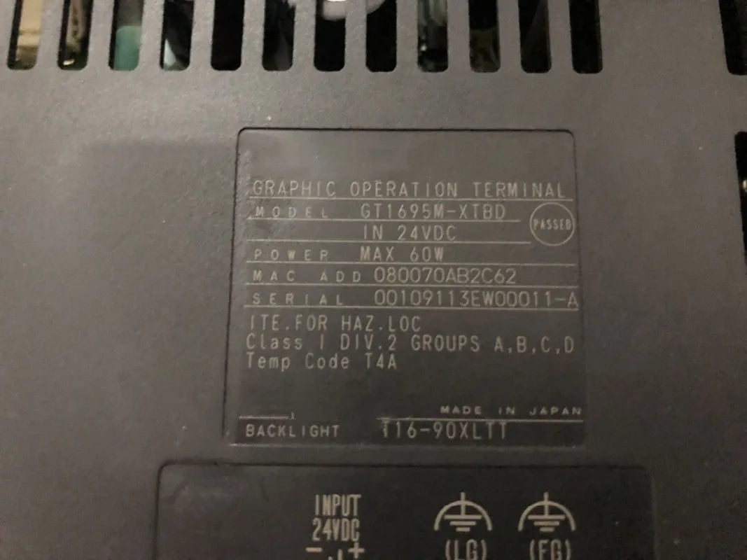 GT1695M-XTBD Touch Panel GT1695MXTBD