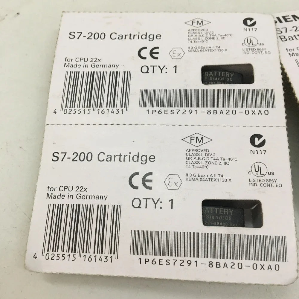 6ES7291-8BA20-0XA0 S7-200 Cartridge Battery 10pcs/Set
