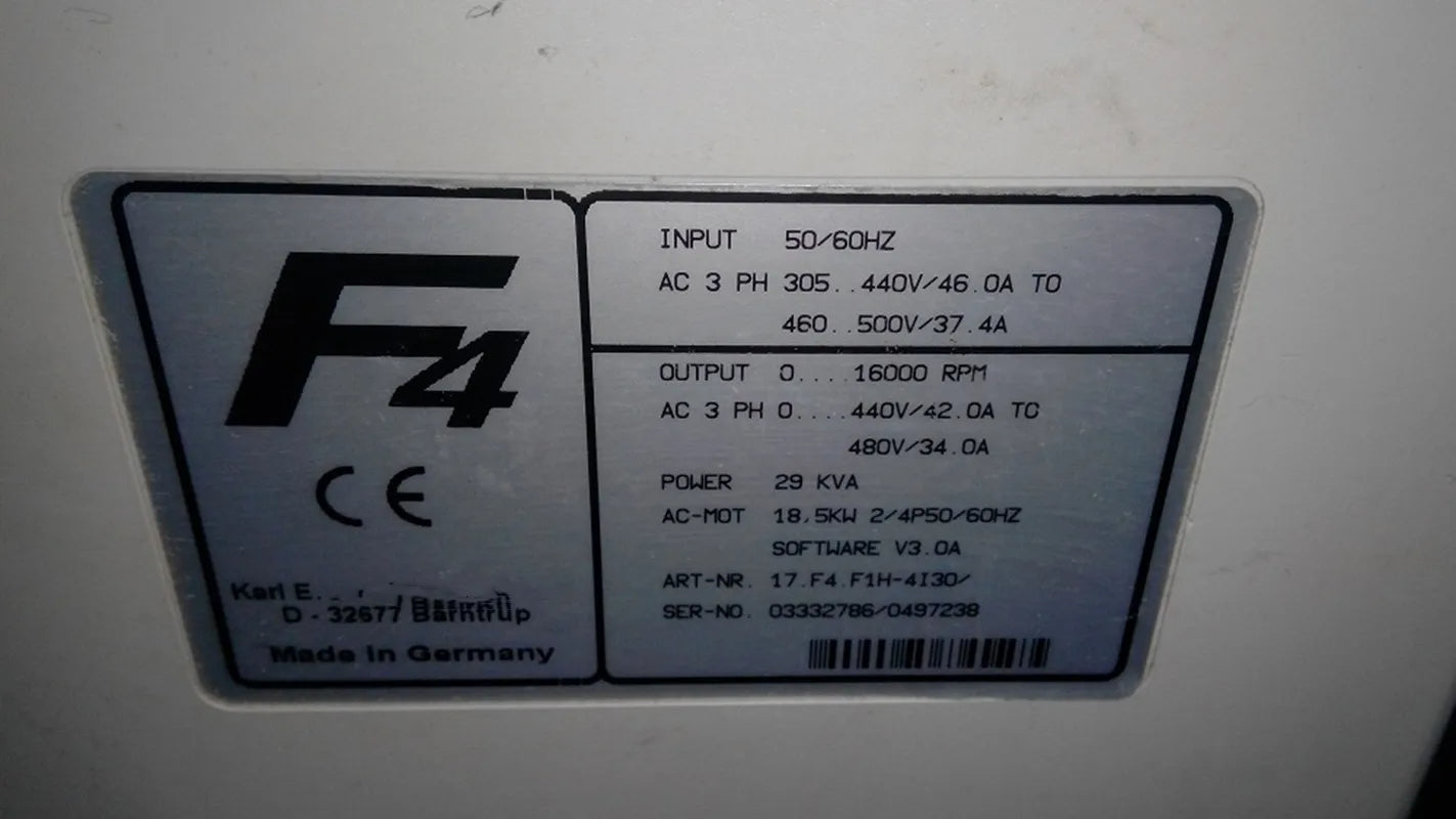 17.F4.F1H-4I30 In Good Condition