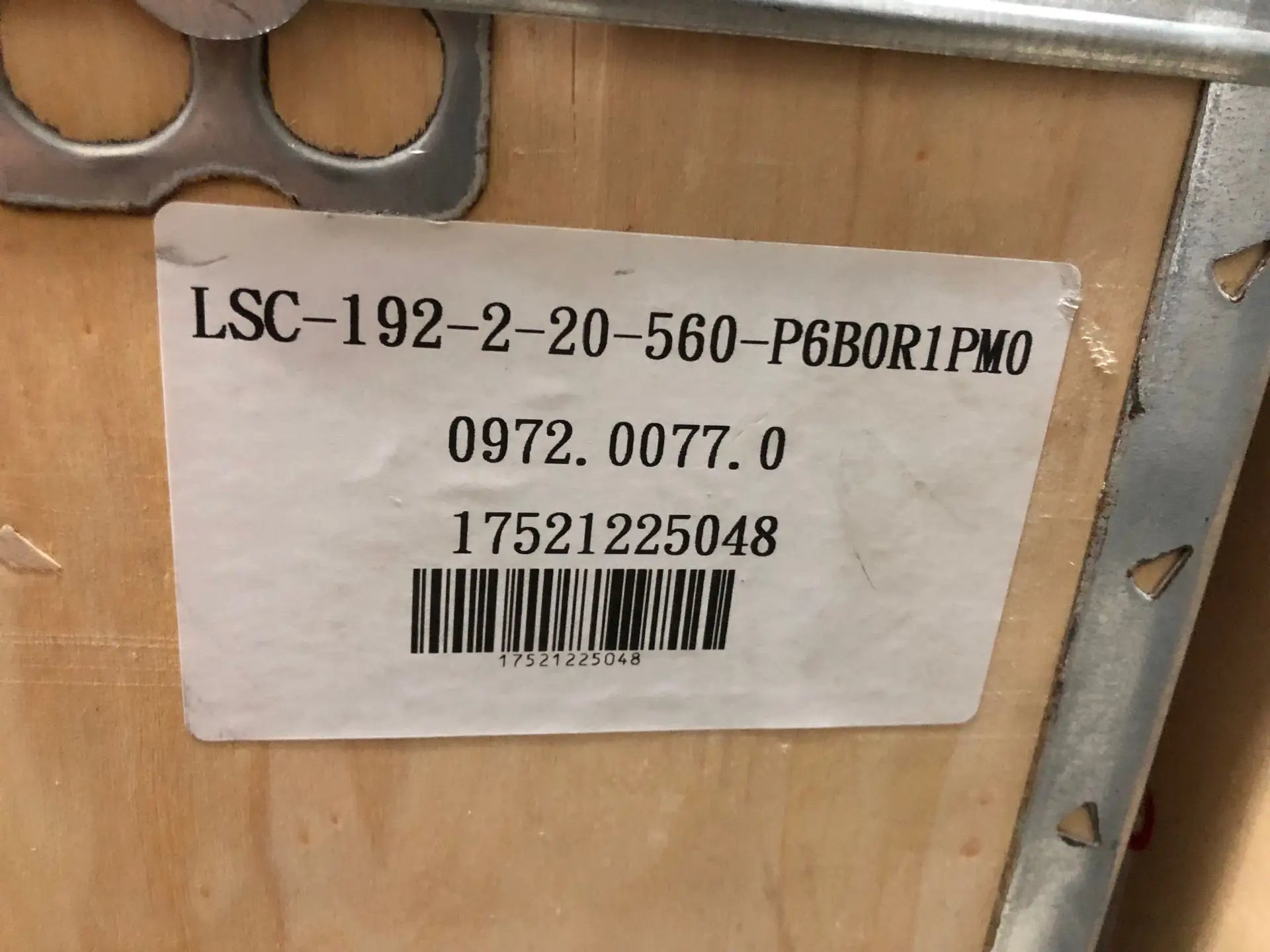 New In Box LSC-192-2-20-560-P6B0R1PM0 Lust Servo Motor