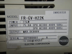 Inverter FR-CV-H22K 380-480V 22kW 3PH