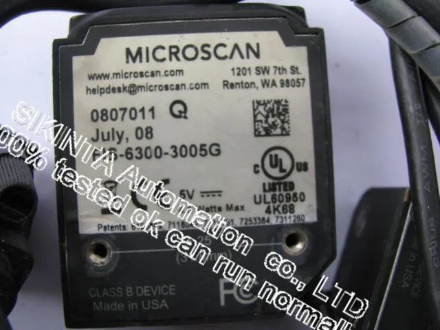 MICROSCAN FIS-6300-3005G uesd and good condition