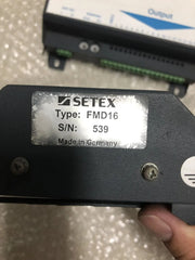 FMD16 Setex PLC Module Used