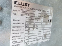 Lust LTI AEB 125.3 ADC 018.3 Servo Driver / Drive Used