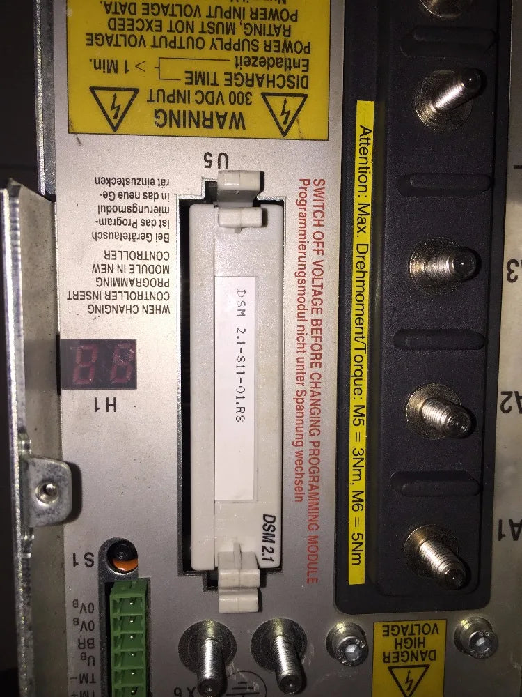 DDS02.1-W025-D Indramat Digital AC Servo Controller Used
