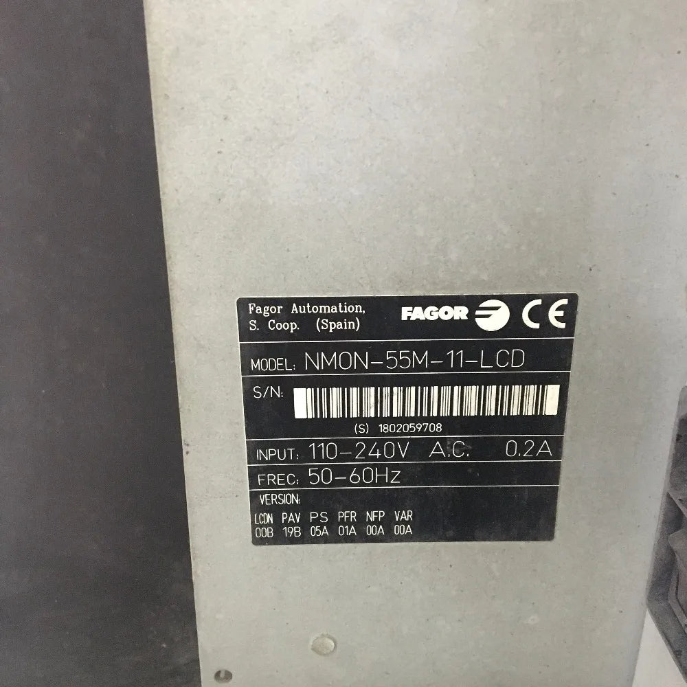 NMON-55M-11-LCD Fagor Numerical Control System