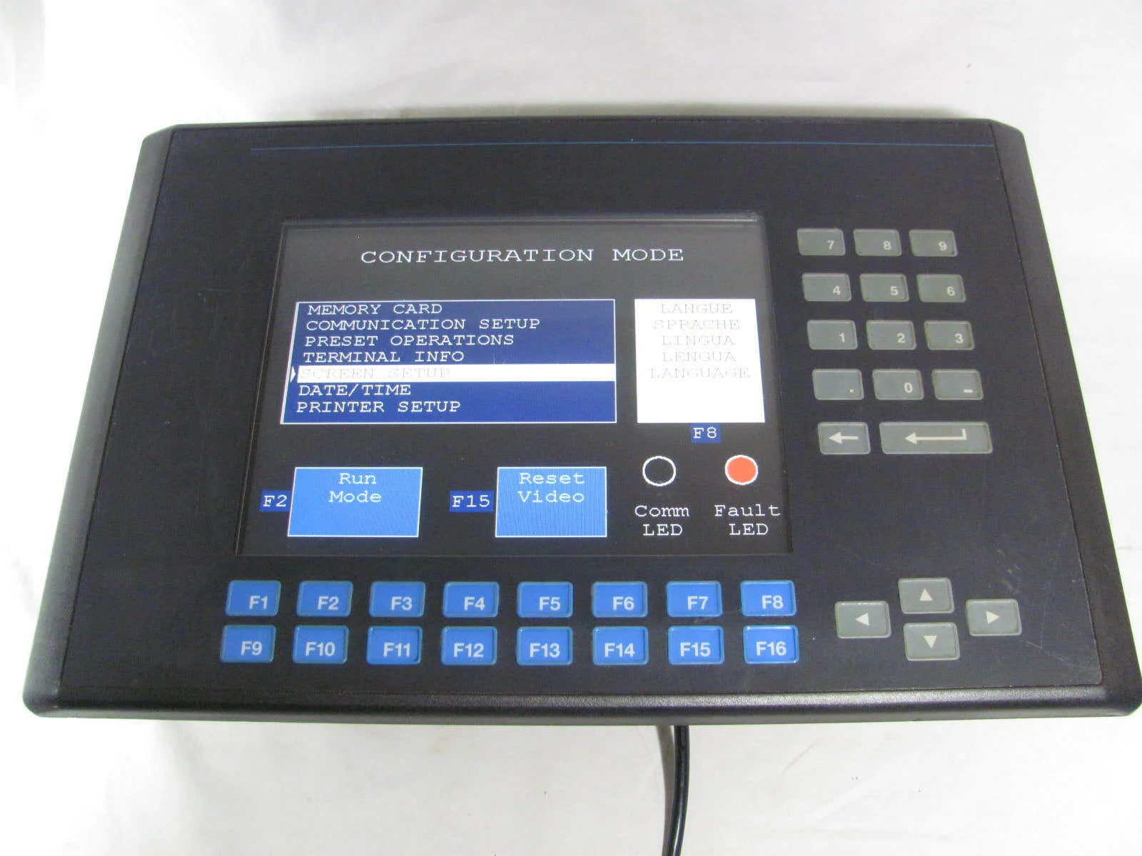 2711-K10C1 Ser. D Panelview 1000 Operator Interface