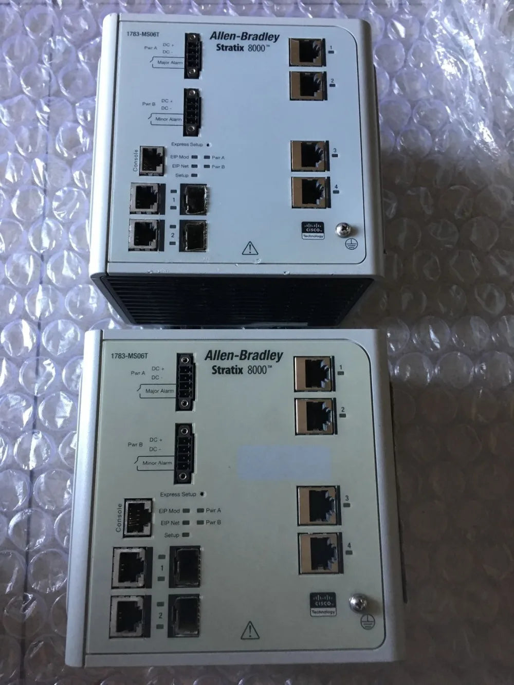 Free DHL Allen Bradley Stratix 8000 Managed Ethernet Switch Used
