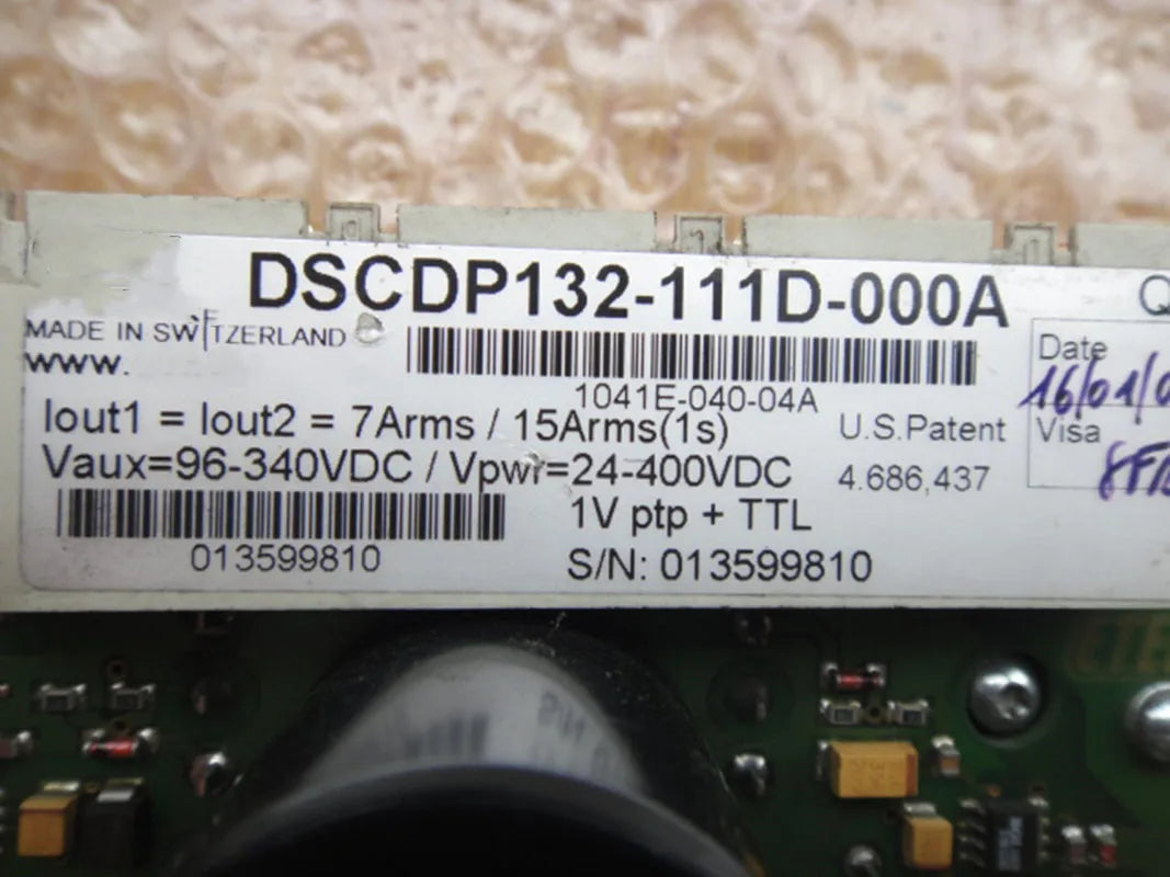 DSCDP132-111D-000A Digital Servo Driver/Ampilifer/Drive