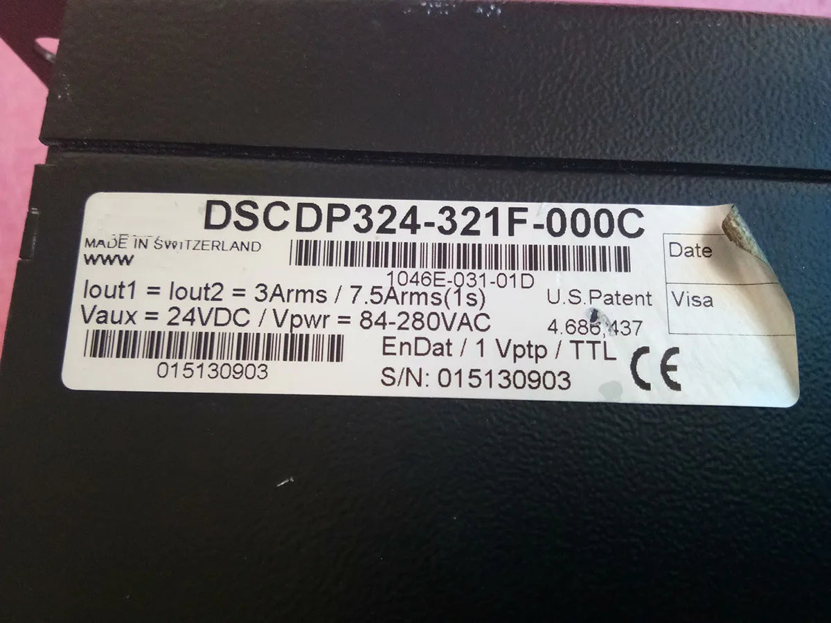 DSCDP324-321F-000C Digital Servo Driver/Ampilifer/Drive